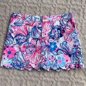 Lilly Pulitzer Floral Skort